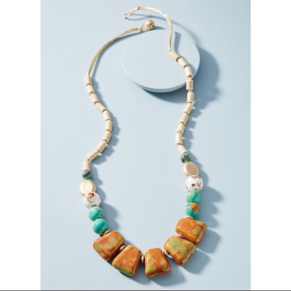 NWT Anthropologie Hattie Statement Necklace